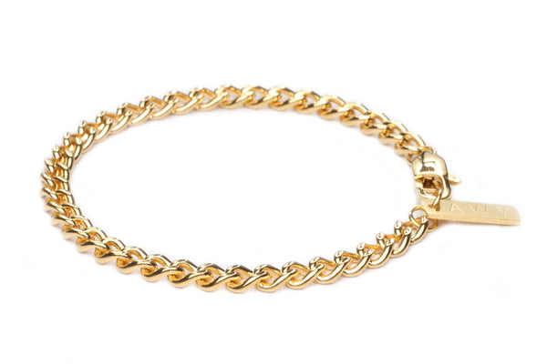 AWY - 14k Gold Plated Cuban Link - Always With You