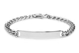 **NEW** - Always With You - Inside Engraved - Metal Bar Cuban Link
