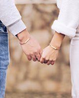 **NEW** - Always With You - Inside Engraved - 14k Gold Plated Cuban Link