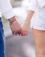 **NEW** - Always With You - Inside Engraved - 14k Gold Plated Cuban Link