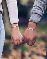 **NEW** - Always With You - Inside Engraved - Metal Bar Cuban Link