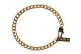 **NEW** - AWY - 14k Gold Plated Cuban Link - Always With You